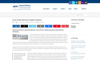 Preview of the Morrison Supply Company Case Study