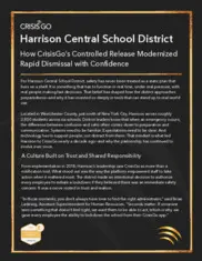 Preview of the The Harrison Central School Case Study