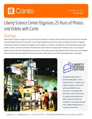 Preview of the Liberty Science Center Case Study