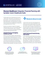 Preview of the Munson Healthcare Case Study