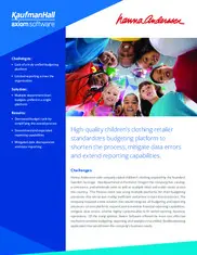 Preview of the Hanna Andersson Case Study