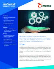 Preview of the Metso Automation Case Study