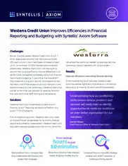 Preview of the Westerra Credit Union Case Study