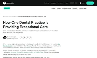 Preview of the My Friend’s Dentist Case Study