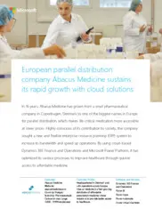 Preview of the Abacus Medicine Case Study