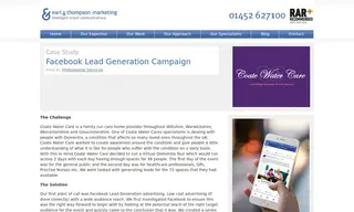 Preview of the Coate Water Care Case Study