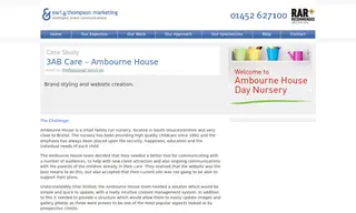 Preview of the Ambourne House Day Nursery Case Study