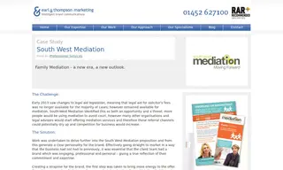 Preview of the South West Mediation Case Study