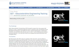 Preview of the Gloucestershire Training Group (GTG) Case Study
