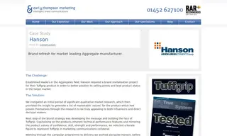 Preview of the Hanson Case Study