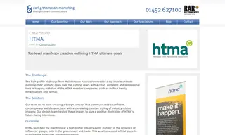 Preview of the HTMA (Highways Term Maintenance Association) Case Study