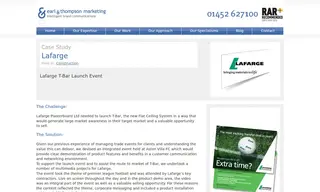 Preview of the Lafarge GTEC Case Study