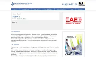 Preview of the Acoustic Energy Case Study