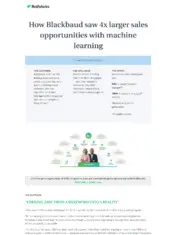 Preview of the Blackbaud Case Study