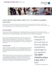 Preview of the Infor Case Study