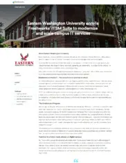 Preview of the Eastern Washington University Case Study