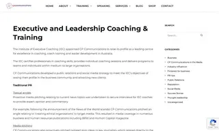Preview of the Institute of Executive Coaching and Leadership Case Study