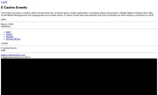 Preview of the Elite Casino Events Case Study