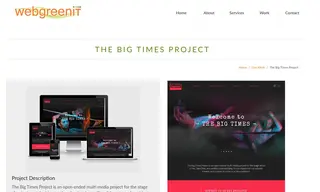 Preview of the The Big Times Project Case Study