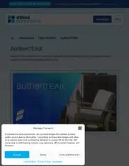 Preview of the AuthenTEAK Case Study