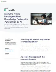 Preview of the Manulife Case Study