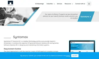 Preview of the Syntomax ICT Solutions Case Study