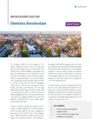 Preview of the Dentons Case Study