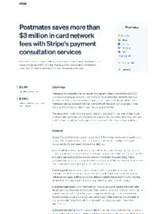 Preview of the Postmates Case Study