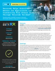 Preview of the SchoolCNXT Case Study