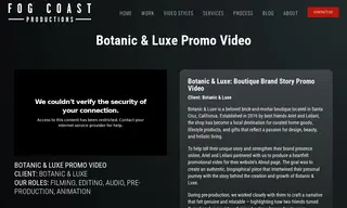 Preview of the Botanic and Luxe Case Study