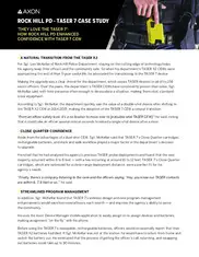 Preview of the ROCK HILL PD Case Study