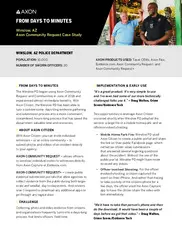 Preview of the Winslow PD Case Study