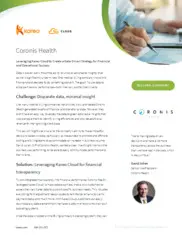 Preview of the Coronis Health Case Study