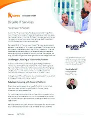 Preview of the Di Lello IT Services Case Study
