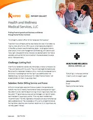 Preview of the Health and Wellness Medical Services Case Study