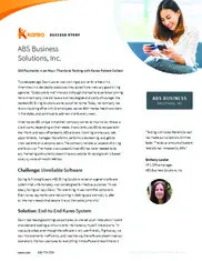 Preview of the ABS Business Solutions Case Study