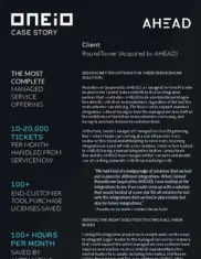 Preview of the AHEAD Case Study