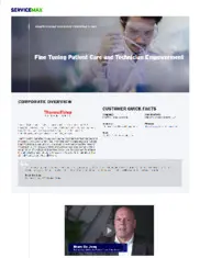 Preview of the Thermo Fisher Scientific Case Study