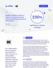 Preview of the ONE Case Study