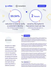 Preview of the MoneyFarm Case Study