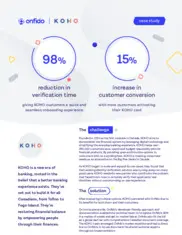 Preview of the KOHO Case Study