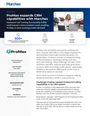 Preview of the ProMax Case Study