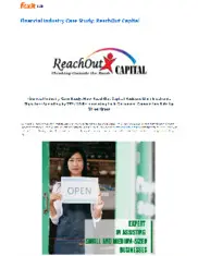 Preview of the ReachOut Capital Case Study