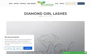 Preview of the Diamon Girl Lashes Case Study