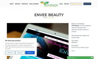Preview of the Envee Beauty Case Study