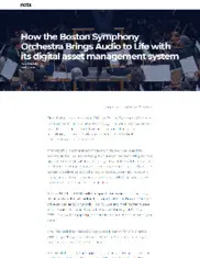 Preview of the Boston Symphony Orchestra Case Study