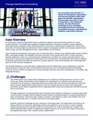 Preview of the Trizetto Case Study