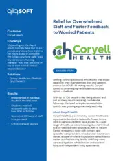 Preview of the Coryell Health Case Study