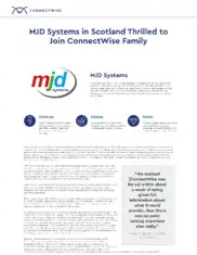 Preview of the MJD Systems Case Study