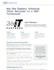 Preview of the 360 IT Partners Case Study